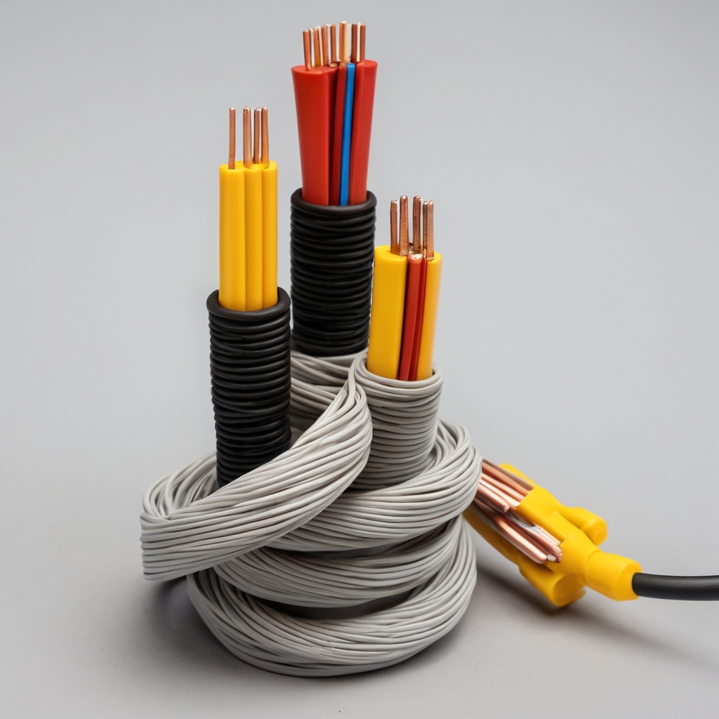کابل انعطاف‌پذیر (Flexible Cable) کابل مقاوم در برابر اشعه UV (UV-Resistant Cable) کابل زیردریایی (Submarine Cable) کابل خودنگهدار (Self-Supporting Cable)
